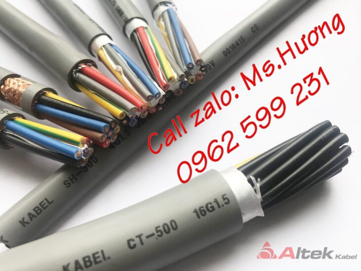 Cáp 16 lõi / Cáp điều khiển / Cáp chống nhiễu chất lượng cao