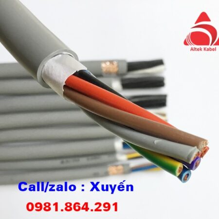 Dây cáp điện điều khiển,đồng nguyên chất 5×1.0 hàng chính hãng