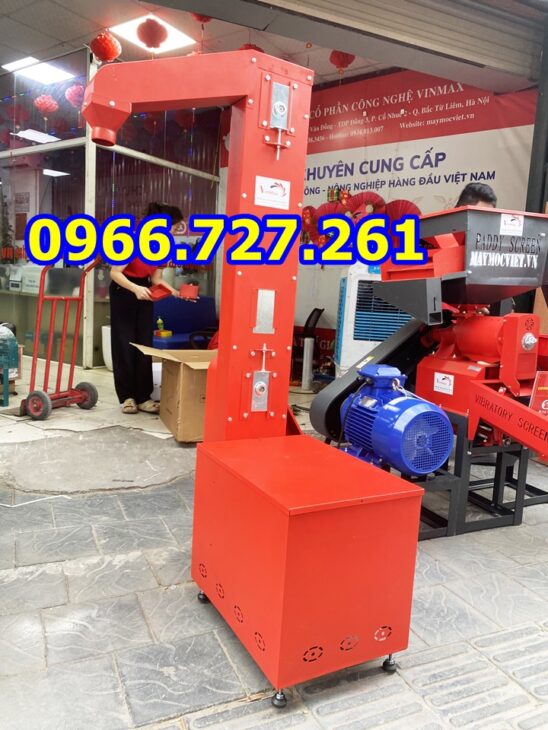 Vít tải thóc gạo ống thẳng Turbo TBV750
