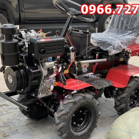 Máy xới đất chạy dầu 13Hp ngồi lái Turbo TBD1300