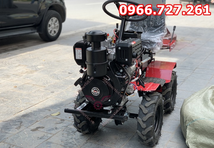 Máy xới đất chạy dầu 13Hp ngồi lái Turbo TBD1300