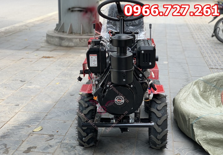 Máy xới đất chạy dầu 13Hp ngồi lái Turbo TBD1300