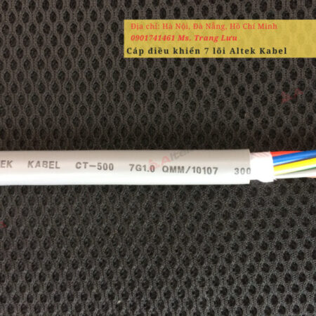 Cáp điều khiển không chống nhiễu 7 lõi hãng Altek Kabel