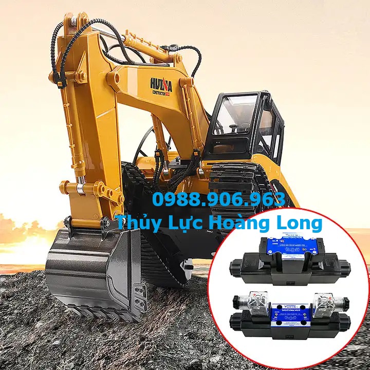Van Điện Từ Yuken Dsg, Van giảm áp thủy lực, Van chống lún thủy lực stos, Van Tay Gạt Yuken