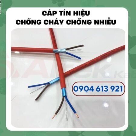 Cáp chống cháy xoắn chống nhiễu 2×1.5 / Fire Resistant Cable Altek Kabel