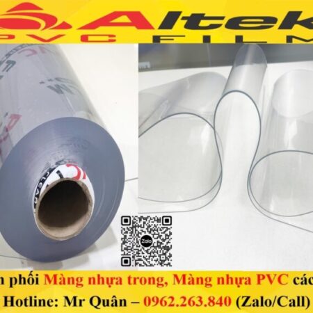Phân phối màng nhựa trong suốt giá rẻ -Altek Pvc Film