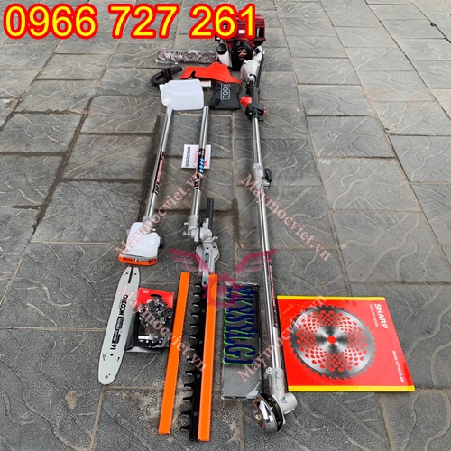 Máy cắt tỉa cành, cắt cành trên cao , tỉa hàng rào, cắt cỏ Turbo TB65