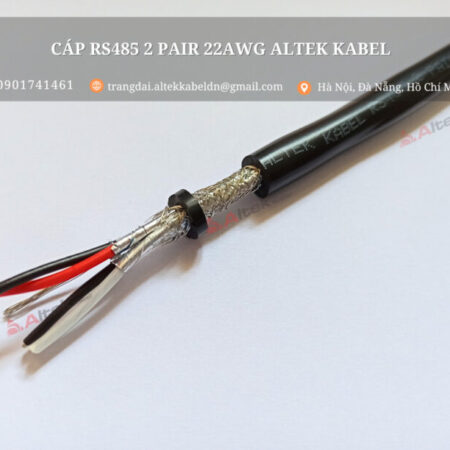 Cáp RS485 2 Pair 22 AWG hãng Altek Kabel nhập khẩu giá sản xuất Cáp RS485 2 Pair 22 AWG hãng Altek Kabel nhập khẩu giá sản xuất