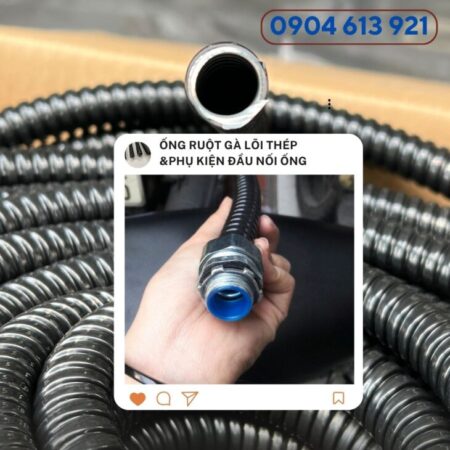 Ống ruột gà lõi thép bảo vệ dây điên Hà Nội, Bắc Ninh, Hưng Yên