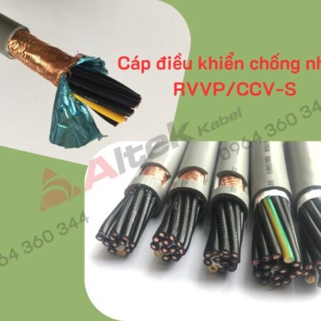Cáp điểu khiển chống nhiễu RVVP/CVV-S Altek Kabel Cáp điểu khiển chống nhiễu RVVP/CVV-S Altek Kabel