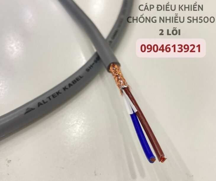 Cáp điều khiển chống nhiễu 2×1.5mm Altek Kabel Đà Nẵng, HCM, Hà Nội