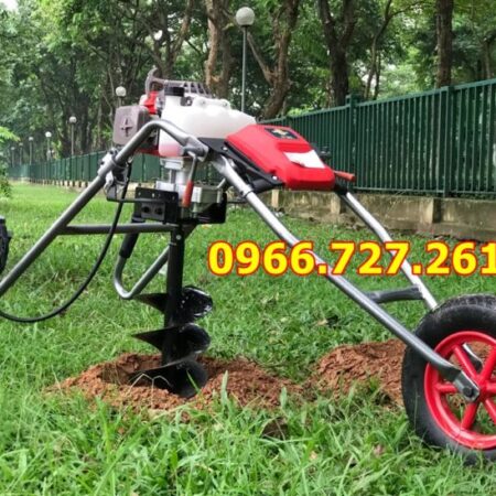 Máy khoan đào đất trồng cây có bánh xe Turbro TBK68 tặng kèm mũi khoan