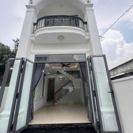 Nhà 2 lầu xây mới Hẻm Vật Liệu Xây Dựng Trung Hiếu – Đồng Khởi