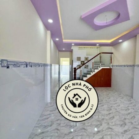 BÁN NHÀ SHR QUANG TRUNG, P14,GÒ VẤP, 5X15M, HẺM XE HƠI, GIÁ 5.X TỶ