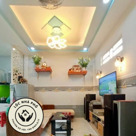 54M2, BÁN NHÀ MỚI, 4PN, HẺM XE HƠI, P13 GÒ VẤP, GIÁ NHỈNH 3 TỶ