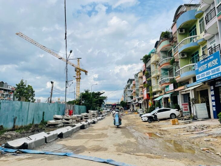 Mặt tiền kinh doanh KDC Bình Đăng 4×16 đúc 4 tầng P6 Q8 chỉ 12 tỷ 5