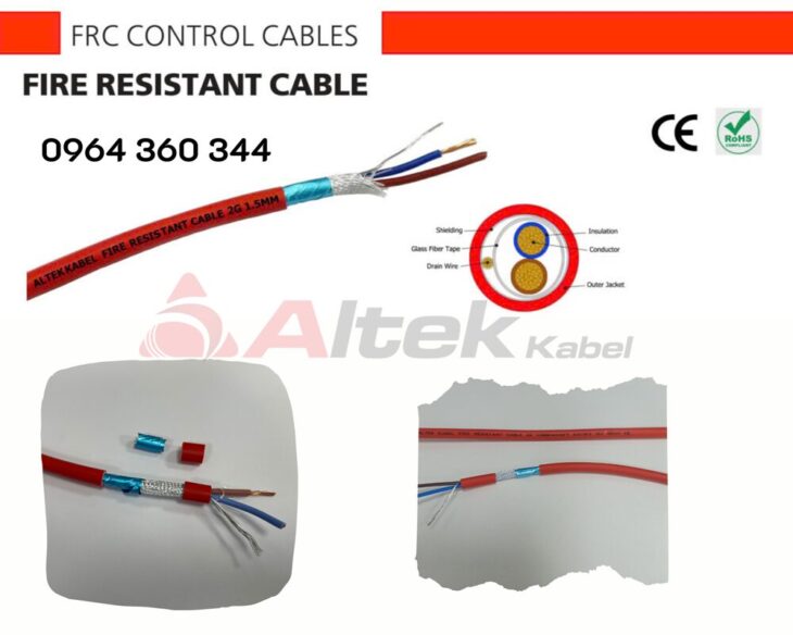 Cáp chống cháy chống nhiễu FR/CU Altek Kabel – Quatest 1