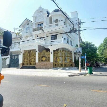 Bán biệt thự cao cấp góc 2 mặt tiền vị trí đẹp đường số 19 khu cao cấp Tên Lửa DT 10x22m, Bình Trị