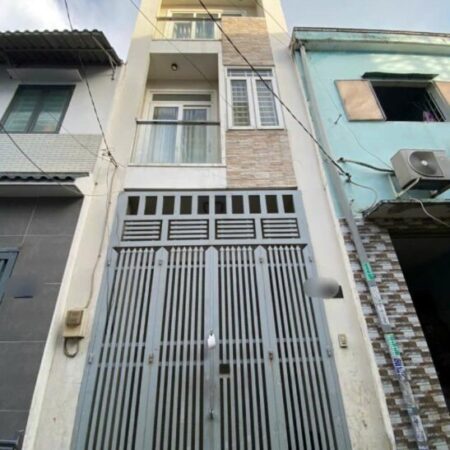 AN DƯƠNG VƯƠNG Q6 – 4 TẦNG 50M2 CÁCH VÀI CĂN RA MẶT TIỀN ĐANG CHO THUÊ 10TR