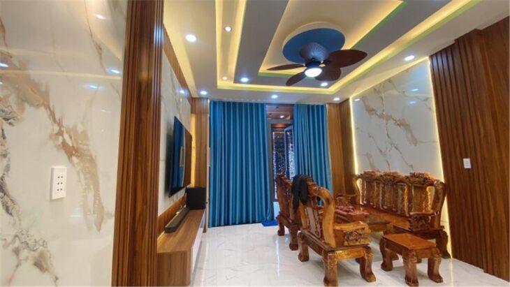 NHÀ MỚI HẺM XE HƠI TRÁNH KHU PHÂN LÔ NGUYỄN VĂN KHỐI P8 GÒ VẤP DT 48 M2 GIÁ CHỈ NHỈNH 5 TỶ