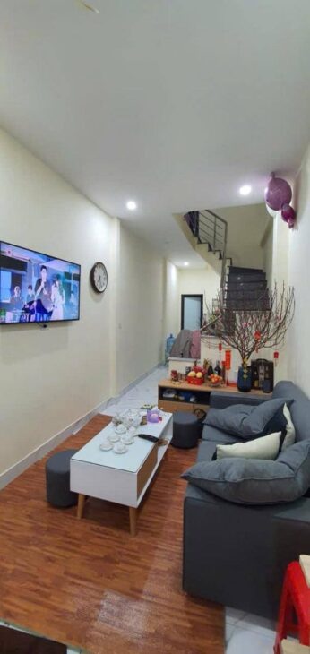 đường rộng ô tô tải đi vừa Phúc Xá giá 4.2 tỷ Ba Đình, diện tích 34m2, mặt tiền 2.5, 3 tầng