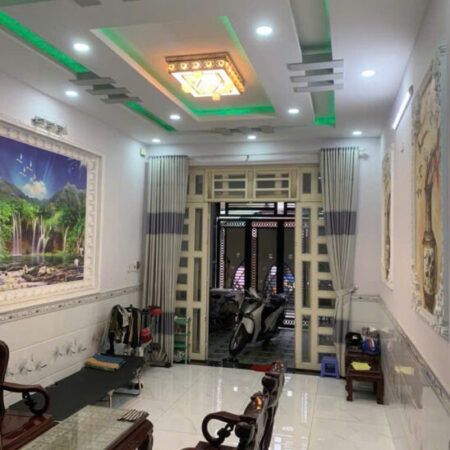 HOT GIẢM GIÁ CỰC SỐC- NHÀ 4 TẦNG – MẶT TIỀN ĐƯỜNG NHỰA PHƯỜNG THỚI AN Q12 – KHU AN NINH.