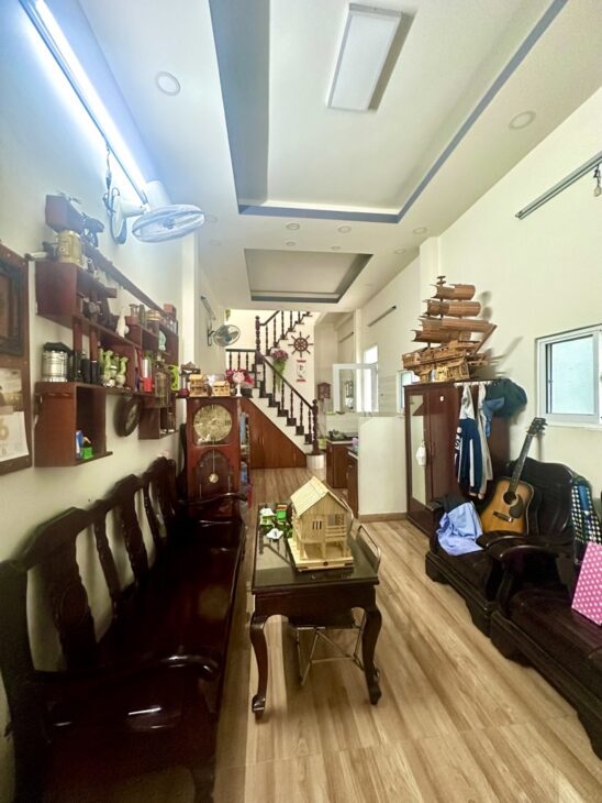 P15Q8, CHỈ 7,7 TỶ, MẶT TIỀN ĐƯỜNG LƯU HỬU PHƯỚC, NHÀ 2 TẦNG MỚI ĐẸP