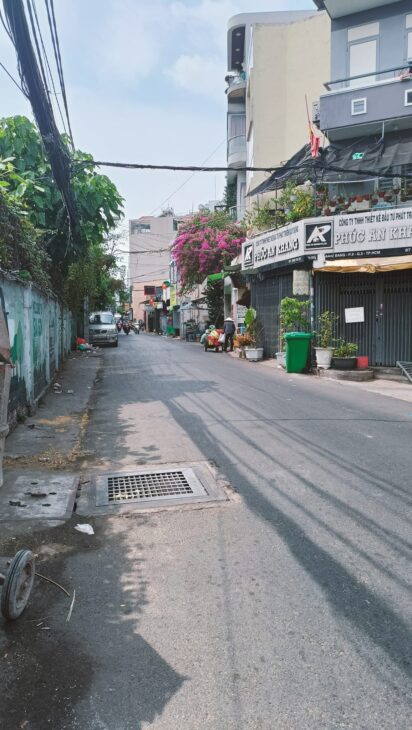 Bán đất xây CHVD, QUẬN 3, CMT8, 6m x 20m, chỉ nhỉnh 14 tỷ.