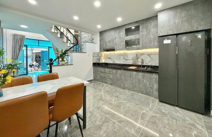 Bán Nhà HXH 4 Tầng 64M2 Lê Đức Thọ Gò Vấp 5,6 Tỷ Nhỏ
