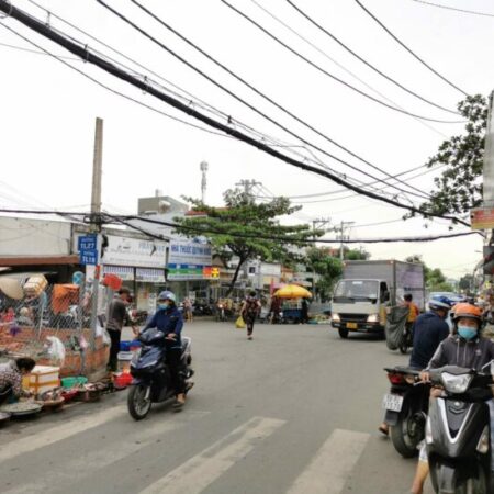 Bán đất mặt tiền 17x75m giá 35 tỷ Thạnh Lộc 28, Quận 12