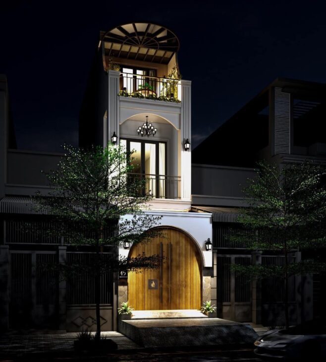 Nhà Mặt Tiền Trung Mỹ Tây 10 – Vị Trí Đắc Địa Tiện Mở Công, VP, Spa..3 Tầng 45M2. Chỉ 4,45 Tỷ.