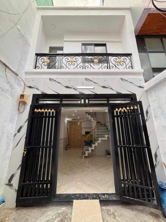 NHÀ 2 MẶT HẺM 5M THÔNG THOÁNG – SÁT LÊ VĂN QUỚI – 44M2 – 2 TẦNG XÂY MỚI 100% – CHỈ 3.95 TỶ.