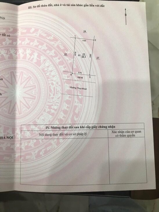 ⚜️ NHÀ MẶT PHỐ THỤY KHUÊ, 40M2 6T THANG MÁY, MT 4M, SỔ VUÔNG NỞ HẬU, CHỈ 17.6 TỶ⚜️