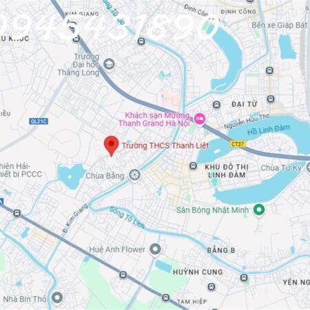 CỰC RẺ, Bán NHÀ MẶT PHỐ 225m2 Giá hơn 40 TR/M2, gần trường THCS Thanh Liệt