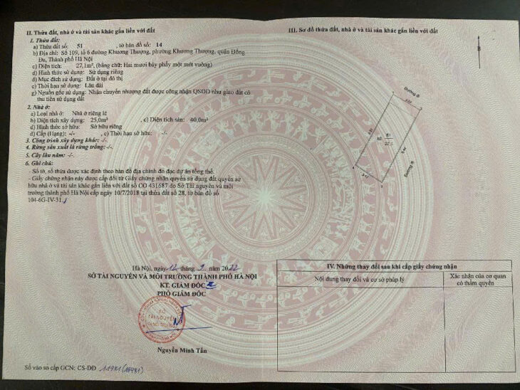 NHÀ VIEW HỒ KHƯƠNG THƯỢNG- LÔ GÓC- NGÕ Ô TÔ- KINH DOANH- MT 4M- GẦN 7 TỶ.