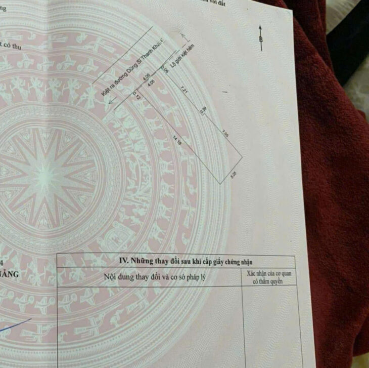 CƠ HỘI ĐẦU TƯ: ĐẤT Ở THỔ CƯ 64M2 – SAU MẶT TIỀN , ĐƯỜNG RÃI NHỰA – GIÁ CHỈ 2.5 TỶ.