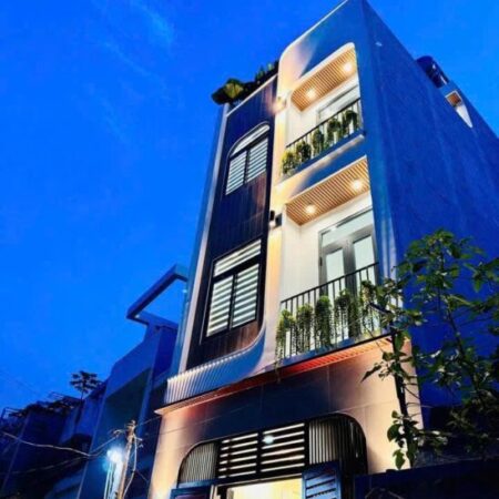 Nhà 4 Tầng Mới 100% – HXH Dương Quảng Hàm – Tặng Nội Thất