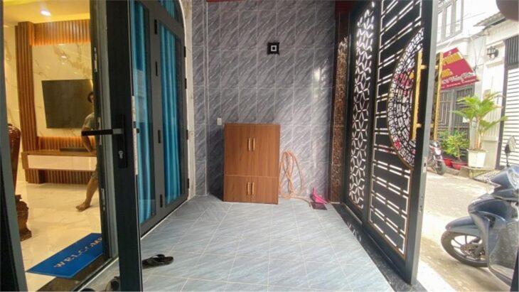 NHÀ MỚI HẺM XE HƠI TRÁNH KHU PHÂN LÔ NGUYỄN VĂN KHỐI P8 GÒ VẤP DT 48 M2 GIÁ CHỈ NHỈNH 5 TỶ
