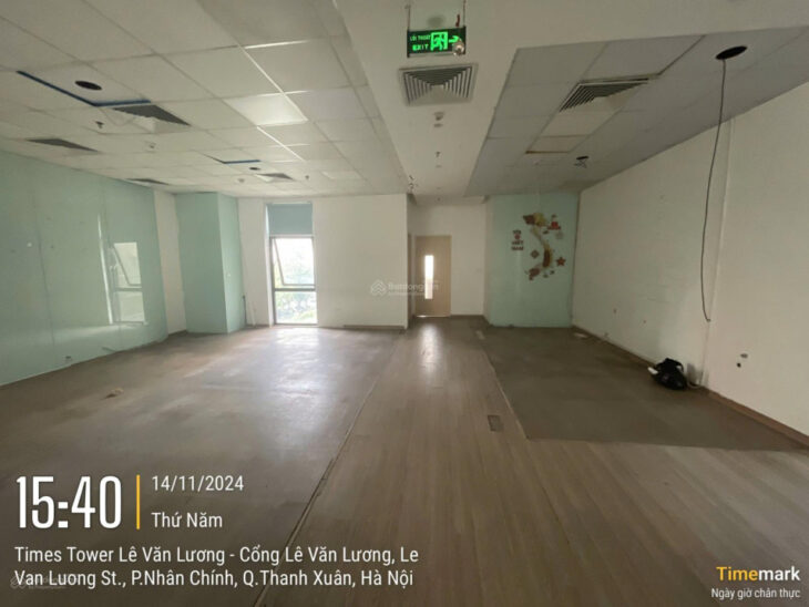 Cho thuê văn phòng tại Times Tower – Lê Văn Lương DT 800m2 có cắt nhỏ từ 250m2 giá thuê chỉ 290k/m2