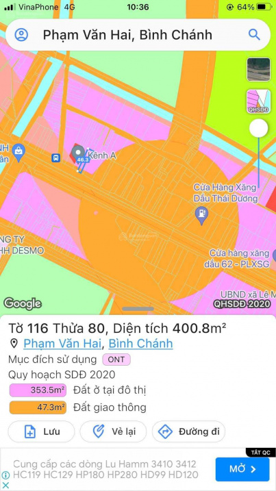 Bán nhà MT Trần Văn Giàu 342m2 thổ cư, giá 18 tỷ, LH 0938 703545