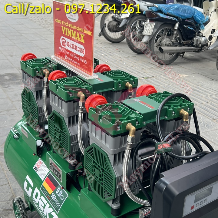 Máy nén khí không dầu 9HP 160L Dekton giá rẻ