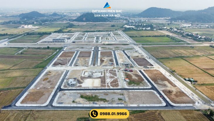 Mở bán dự án đất nền phái tây khu đô thị Tân Thanh Elite City, Hà Nam, sổ đỏ lâu dài, mặt đường