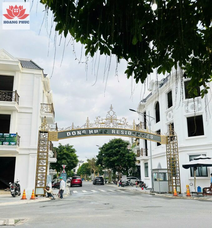 Nhà phố đẹp KDC Đông Hưng – Dĩ An, Bình Dương