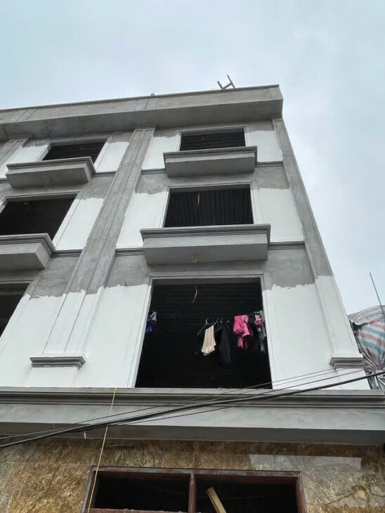 NHÀ ĐẸP PHỐ ĐÀM QUANG TRUNG- LONG BIÊN, 30M2, 5 TẦNG,MT 4M, 5.55 TỶ.