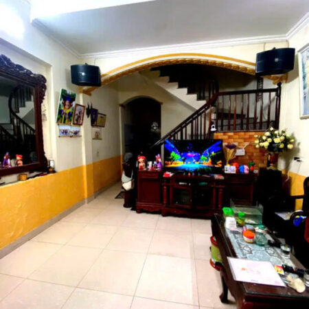 BÁN NHÀ 4 TẦNG PHÚC LỢI 50M2, MẶT TIỀN 5.5M, 5.8 TỶ.Ô TÔ CON QUA NHÀ.