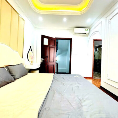 NHÀ ĐẸP Ô TÔ ĐỖ CỬA PHỐ HOÀNG HOA THÁM- BA ĐÌNH,46M2, 5 TẦNG, MT 6.1M, 9.6 TỶ.