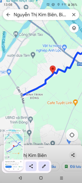 BÁN ĐẤT – TÂN TRỤ, LONG AN 962M2 CHỈ NHỈNH 1 TỶ.