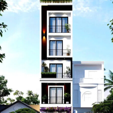 BÁN NHÀ PHỐ TRẠM- LONG BIÊN, 43M2, 6 TẦNG- THANG MÁY,MT 4.3M, 8.3 TỶ.
