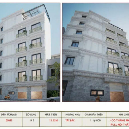NHÀ ĐẸP – MỚI PHỐ LÂM DU 56M2,6 TẦNG- THANG MÁY , MẶT TIỀN 12M,11.8 TỶ.