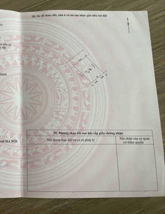 Bán lô đất siêu phẩm Phúc Tiến 71.2m 7mt ôtô ngõ thông giá rẻ 2.2 tỷ